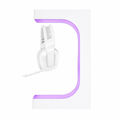 Magnetic Levitation Headset Display Stand – RGB Lighting
